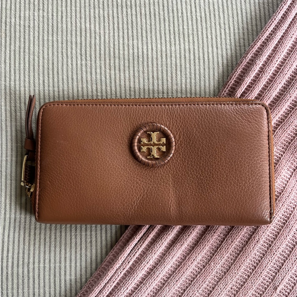 Tory Burch Leather Wallet Card Holder